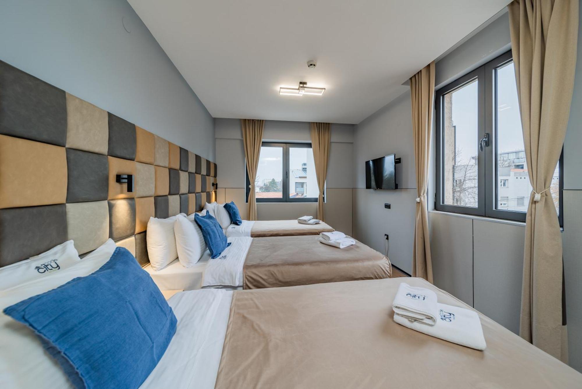 Hotel City Code Vizura garni RENEW Belgrado Esterno foto